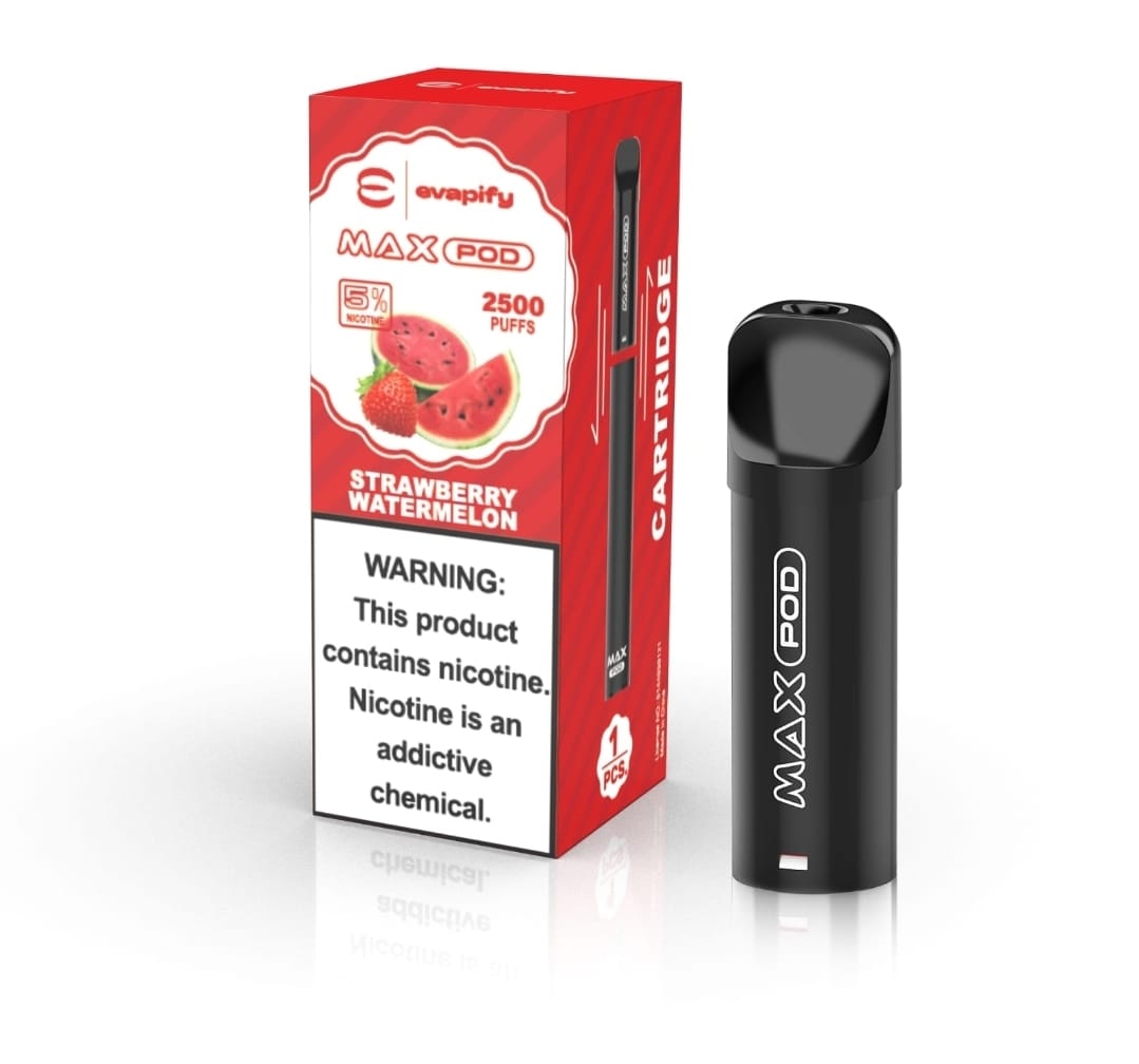 EVAPIFY MAX POD 2.5K 5% - STRAWBERRY WATERMELON