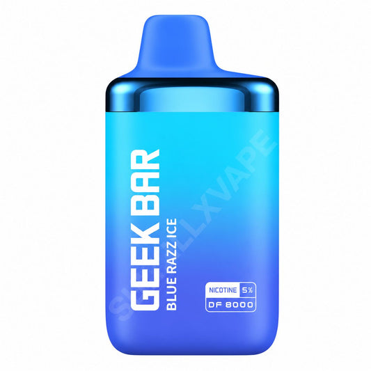 GEEKBAR DF 8000 PUFFS 5% BLUE RAZZ ICE