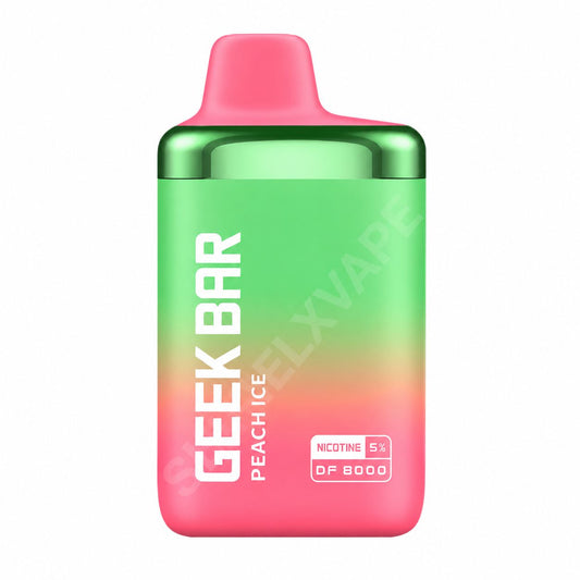 GEEKBAR DF 8000 PUFFS 5% PEACH ICE