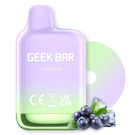 GEEKBAR MELOSO MINI 1000 PUFFS 0% BLUEBERRY ICE