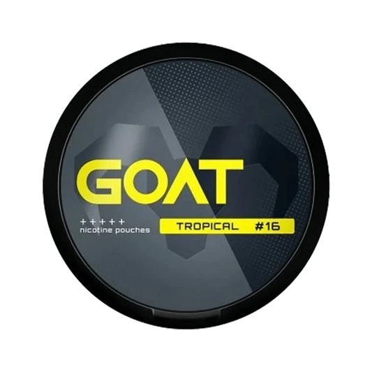 GOAT - Nicotine pouche - Tropical - 16,4mg/g