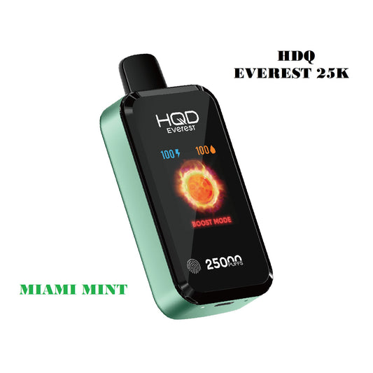 HQD EVEREST 25K 5% MIAMI MINT