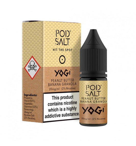 POD SALT PEANUT BUTTER BANANA GRANOLA 30ML