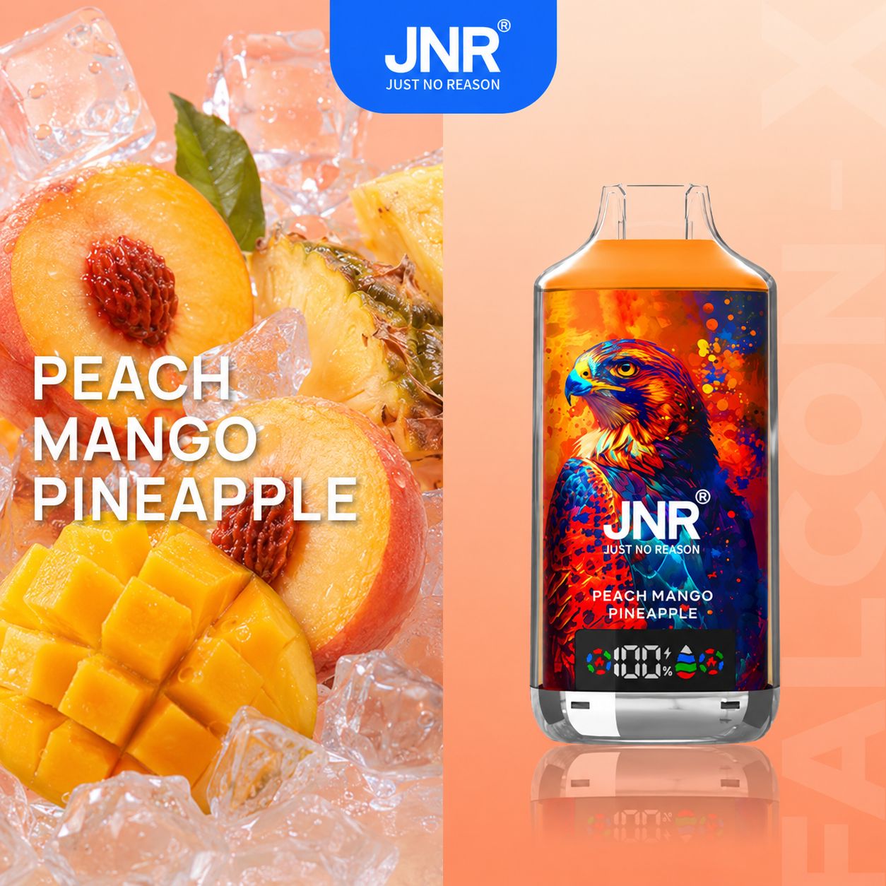 JNR FALCON X 18K - PEACH MANGO PINEAPPLE