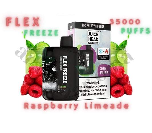 JUICE HEAD 35K 5% RASPBERRY LIMEADE