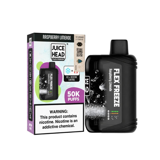 JUICE HEAD FLEX FREEZE 50K - RASPBERRY LIMEADE