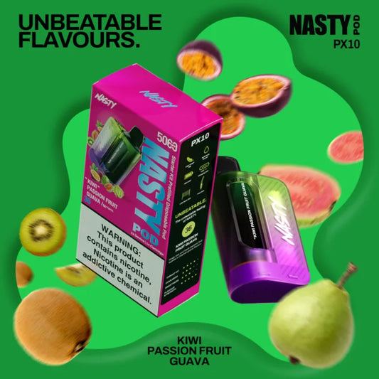 KIT NASTY 5000 PUFFS 5% KIWI PASSION GUAVA