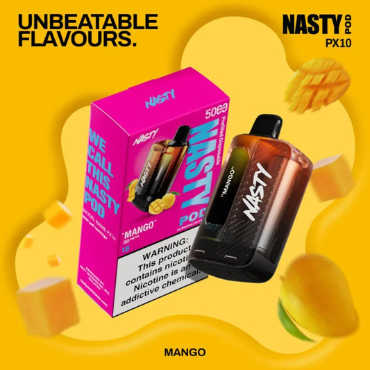 KIT NASTY 5000 PUFFS 5% MANGO