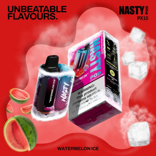 KIT NASTY 5000 PUFFS 5% WATERMELON ICE