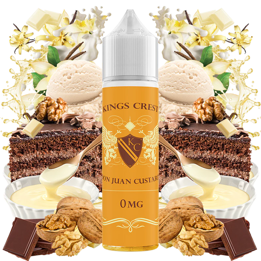 KINGS CREST 60ML - DON JUAN CUSTARD
