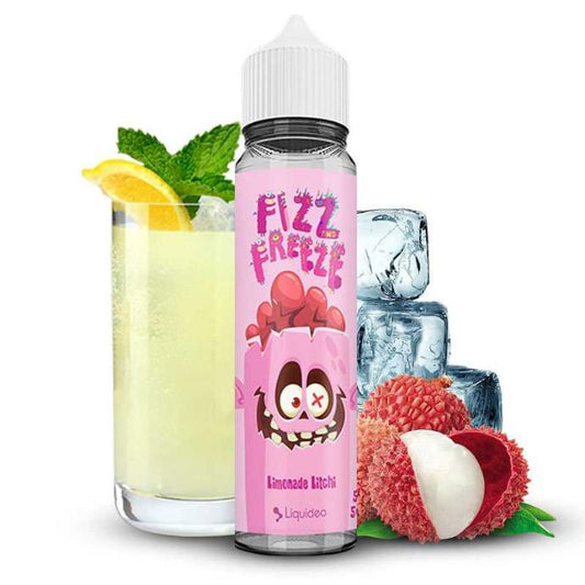 LIQUIDEO FIZZ AND FREEZE 50ML - LIMONADE LITCHI