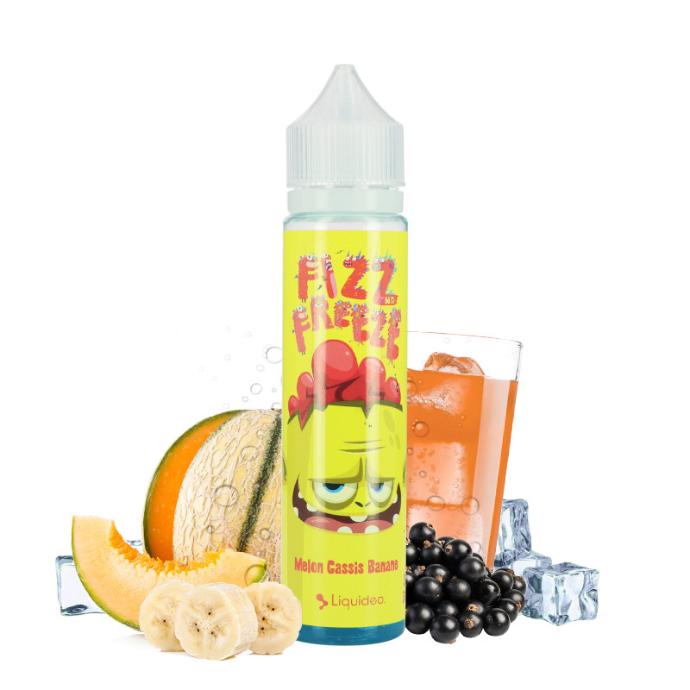 LIQUIDEO FIZZ AND FREEZE 50ML - MELON CASSIS BANANE