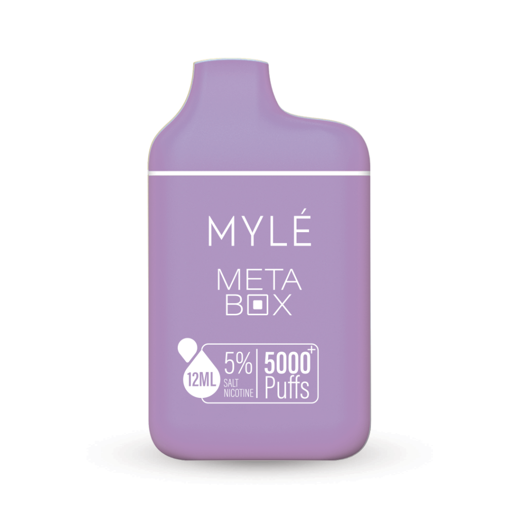 MYLÉ META BOX 5000 PUFFS 5% GRAPE ICE