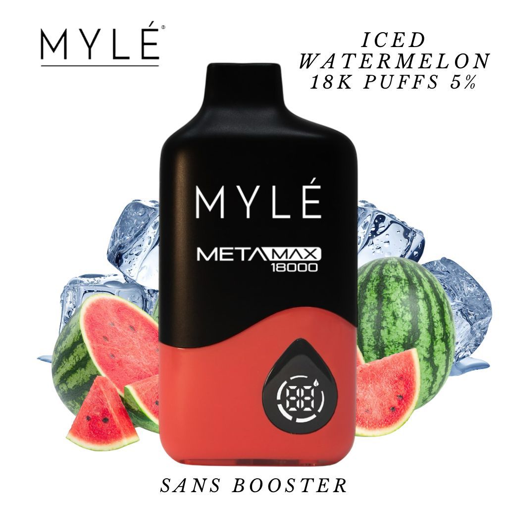 MYLÉ META MAX 18K 5% ICED WATERMELON