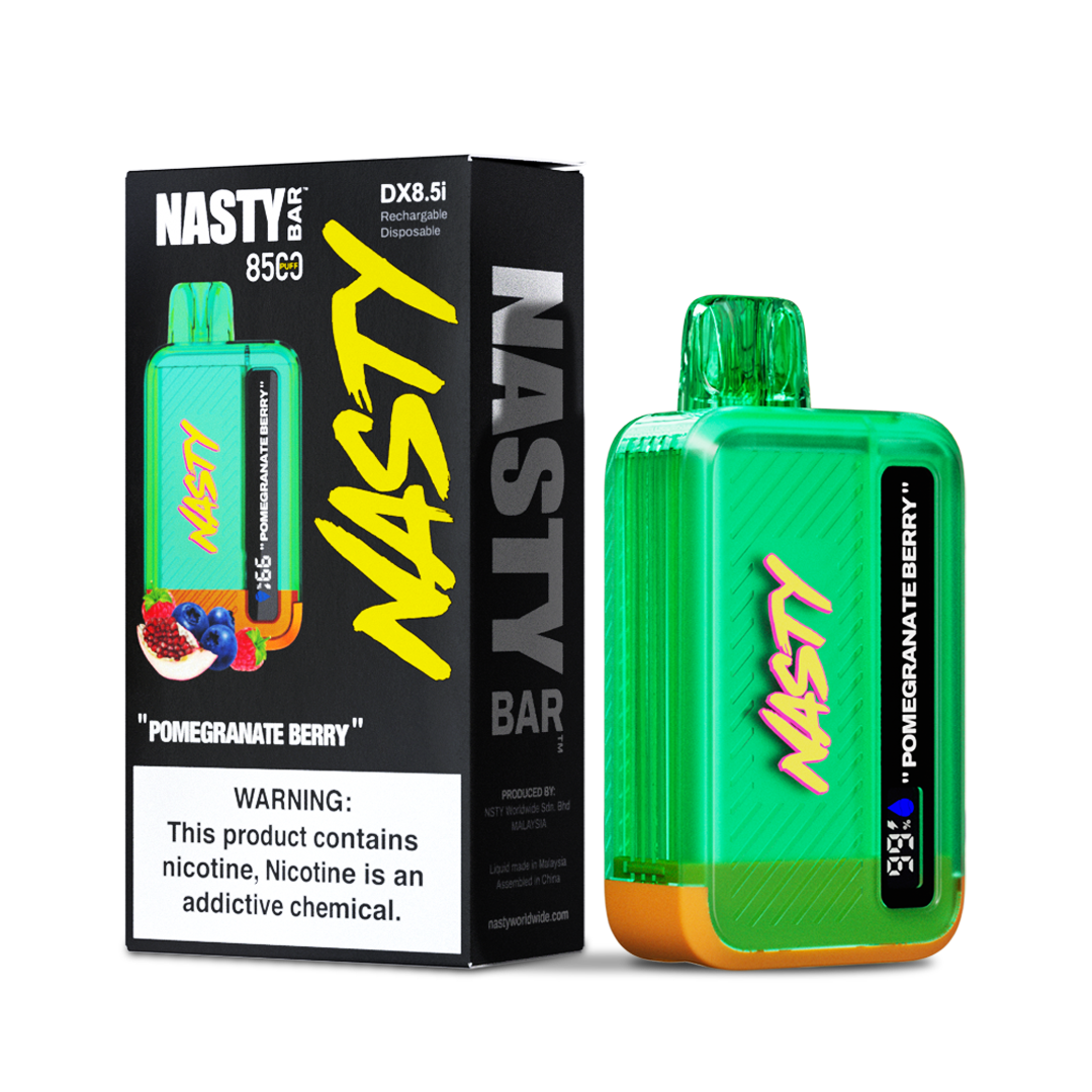 NASTY 8.5K 5% - POMEGRENATE BERRY