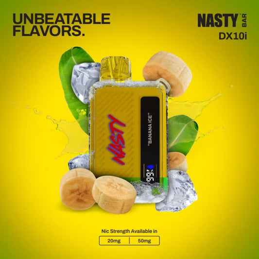 NASTY BAR 10000 PUFFS 5% BANANA ICE