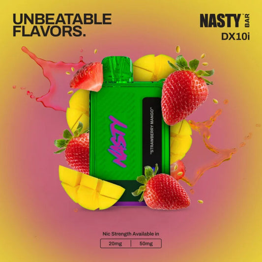 NASTY BAR 10000 PUFFS 5% STRAWBERRY MANGO