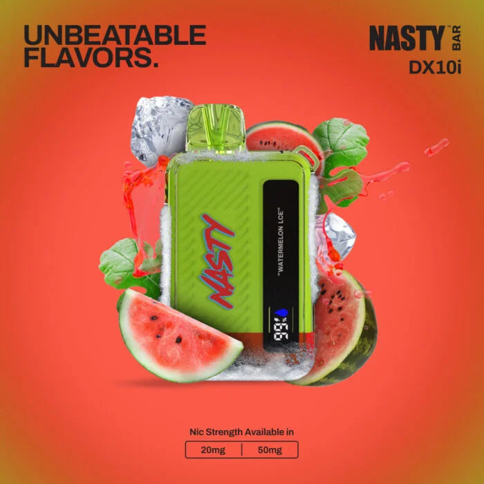 NASTY BAR 10000 PUFFS 5% WATERMELON ICE