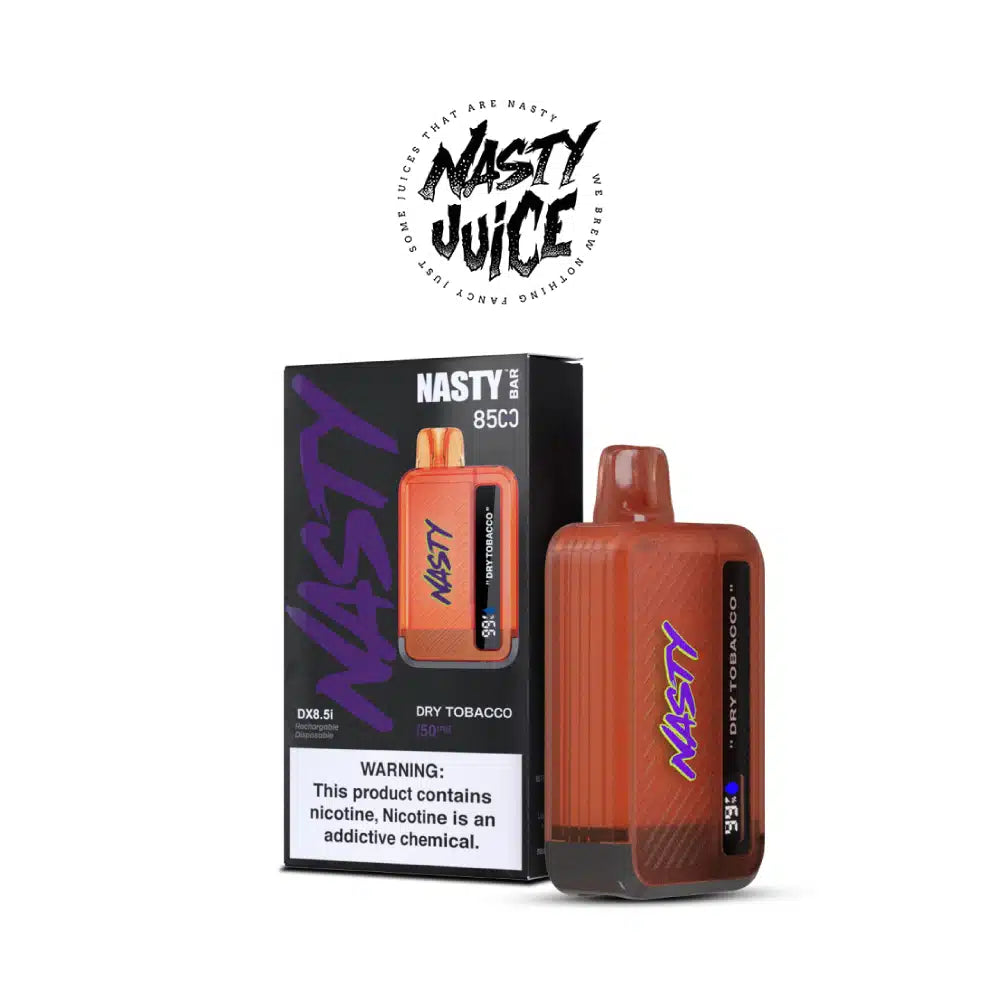 NASTY BAR 8500 PUFFS 2% DRY TOBACCO