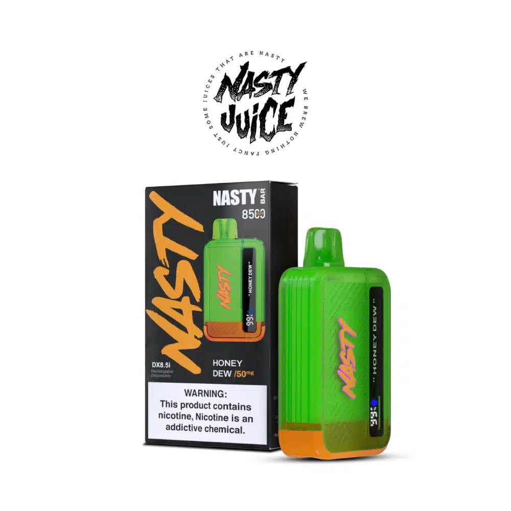 NASTY BAR 8500 PUFFS 2% HONEY DEW