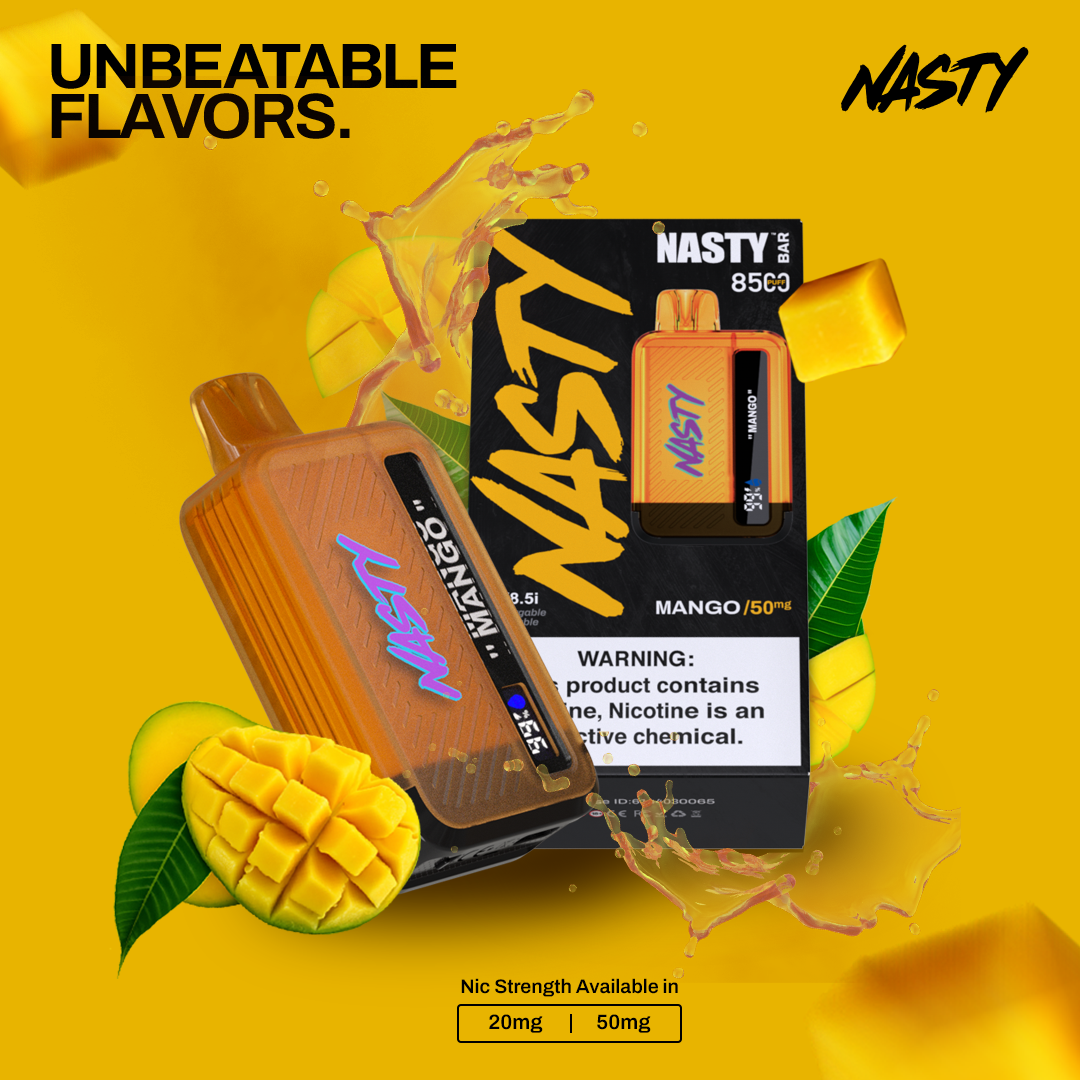 NASTY BAR 8500 PUFFS 2% TRIPLE MANGO