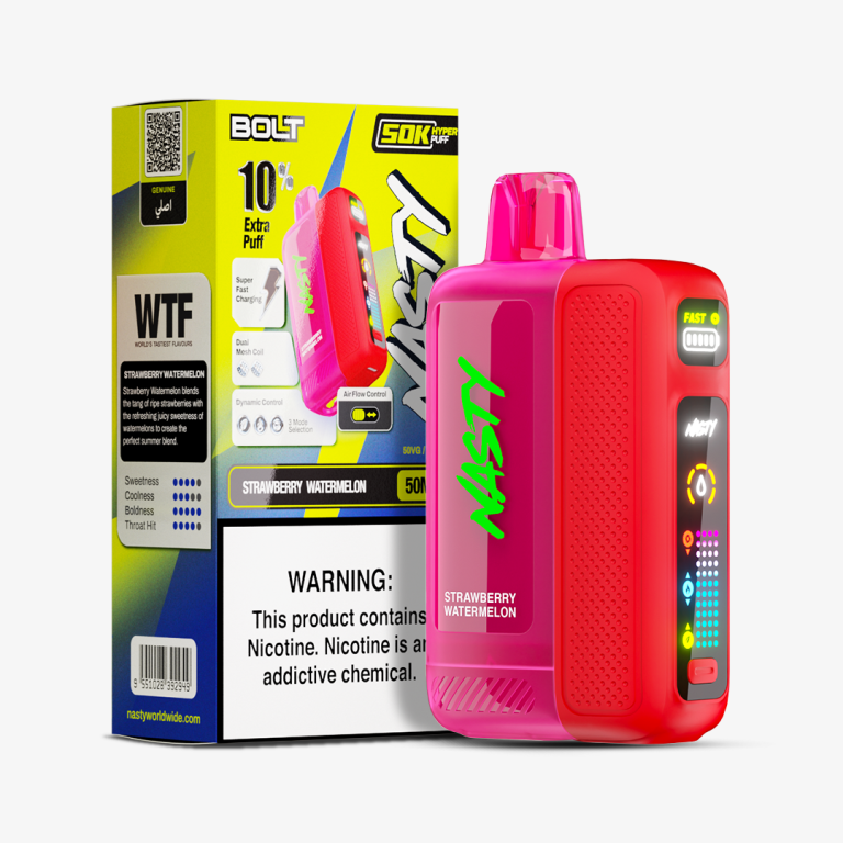 NASTY BOLT 50K - STRAWBERRY WATERMELON