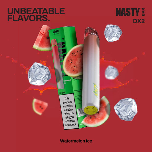 NASTY DX2 600 WATERMELON ICE 2%