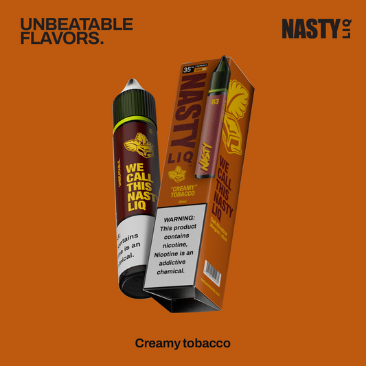 NASTY LIQ 30ML CREAMY TOBACCO