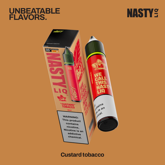 NASTY LIQ 30ML CUSTARD TOBACCO