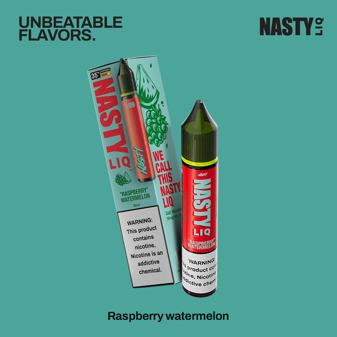 NASTY LIQ 30ML RASPBERRY WATERMELON