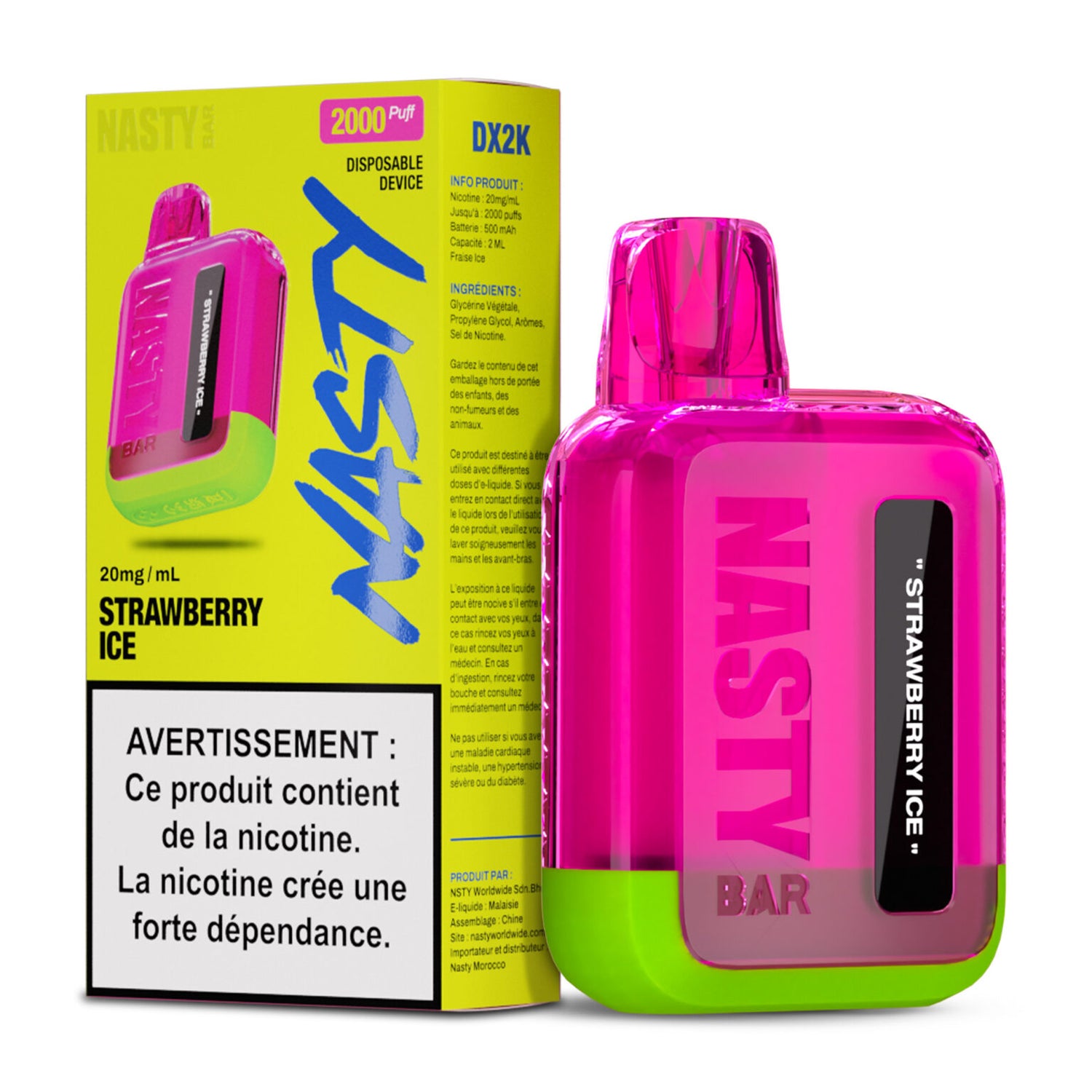 Nasty DX2K 2000 puffs