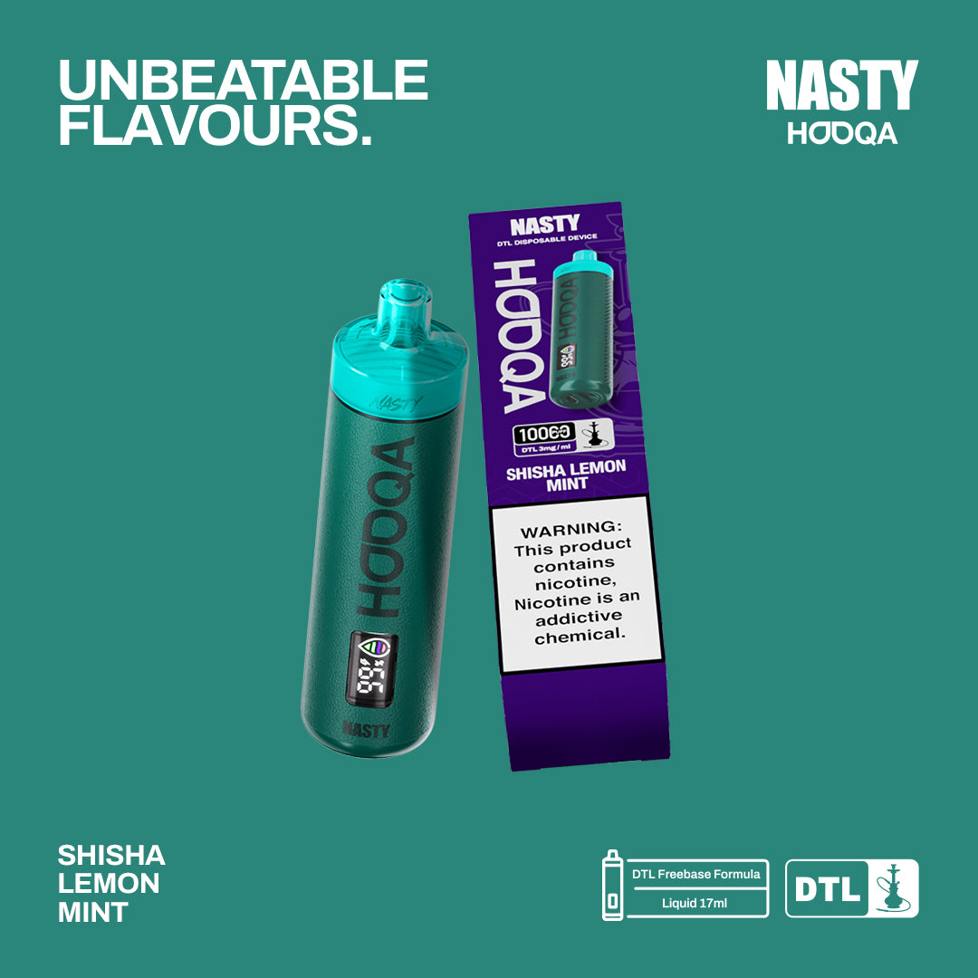 Nasty HOOQA 10.000 puffs 3mg