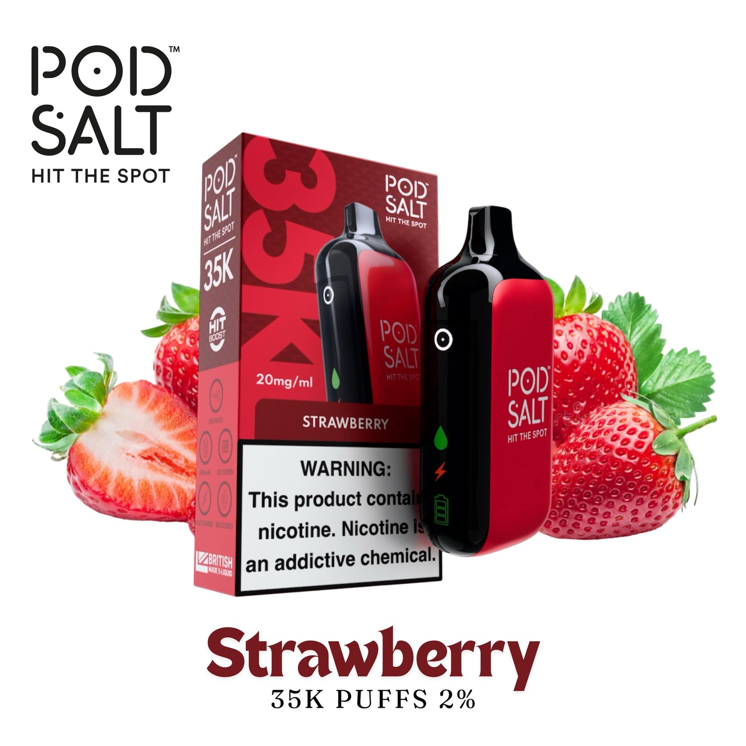 PODSALT 35.000 puffs 2%