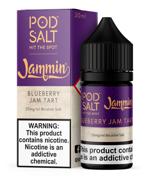 POD SALT BLUEBERRY JAM TART 30ML