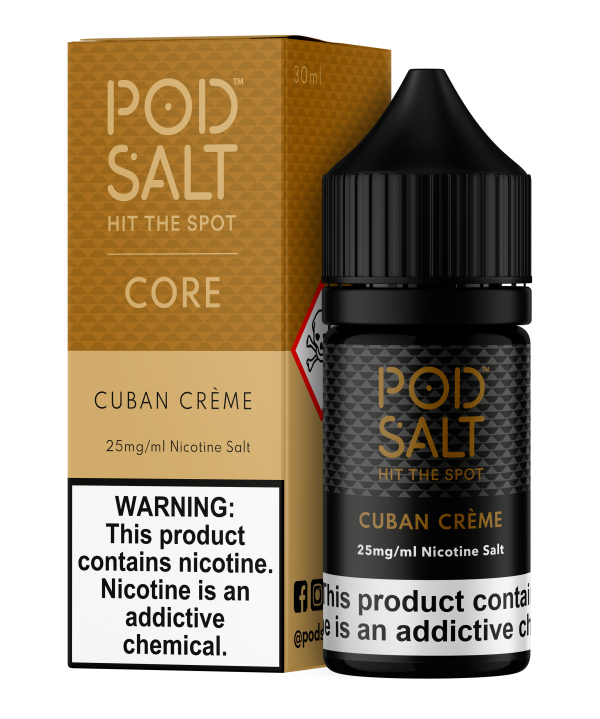 POD SALT CUBAN CREME 30ML