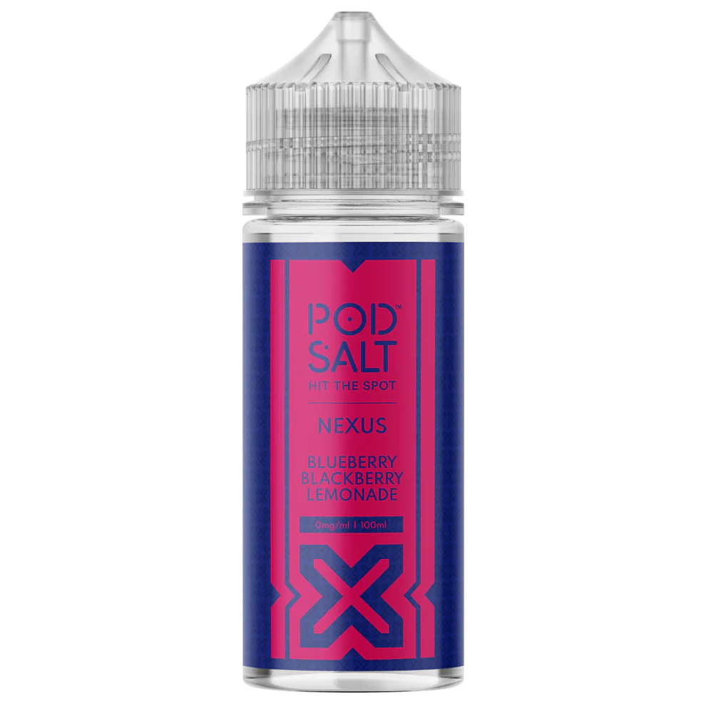 POD SALT NEXUS 100ML - BLUEBERRY BLACKBERRY LEMONADE