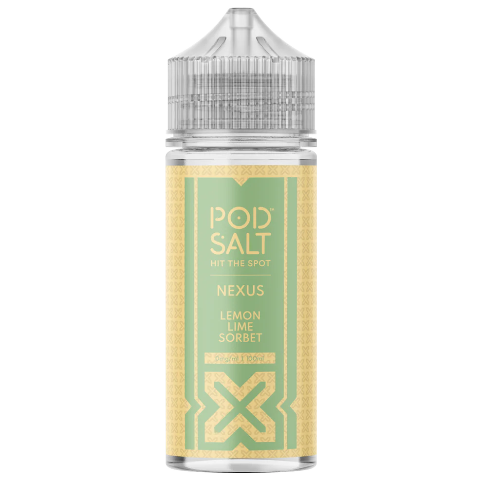 POD SALT NEXUS 100ML - LEMON LIME SORBET