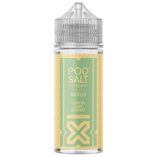 POD SALT NEXUS 100ML - LEMON LIME SORBET