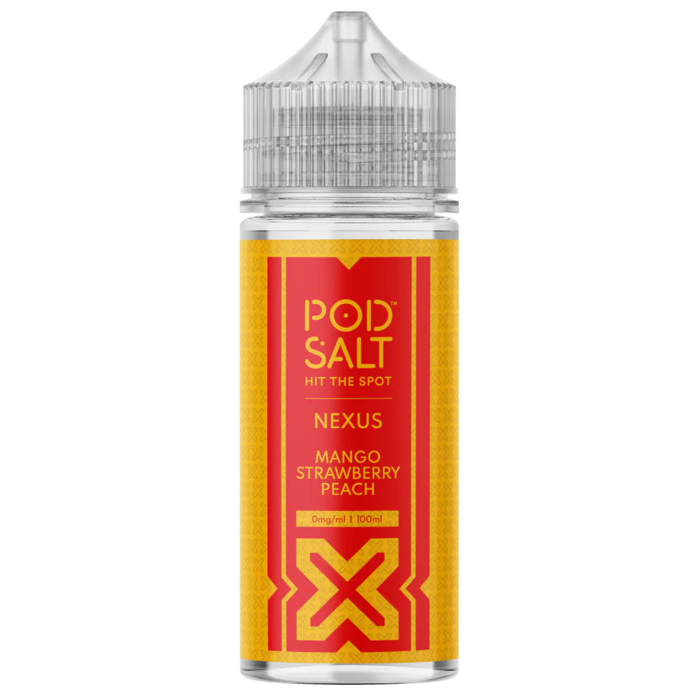 POD SALT NEXUS 100ML - MANGO STRAWBERRY PEACH