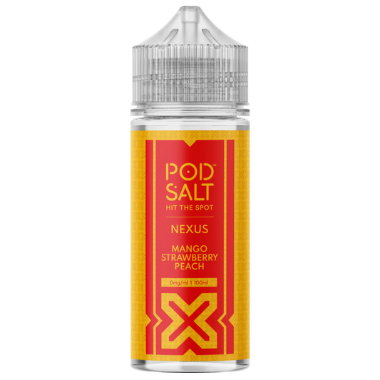 POD SALT NEXUS 100ML - MANGO STRAWBERRY PEACH