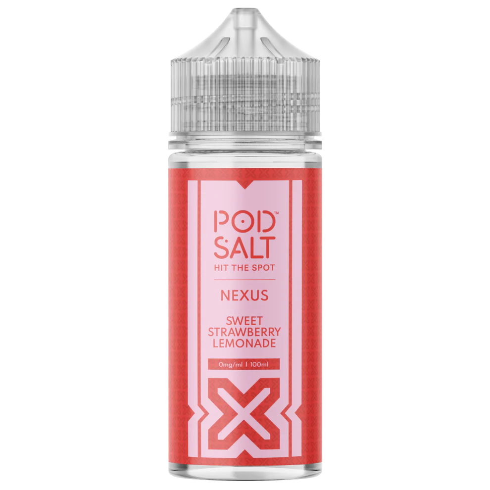 POD SALT NEXUS 100ML - SWEET STRAWBERRY LEMONADE