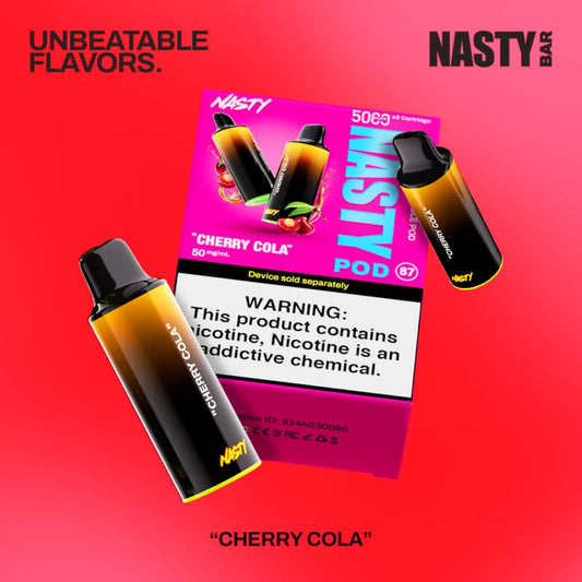 RECHARGE NASTY 5000 PUFFS CHERRY COLA