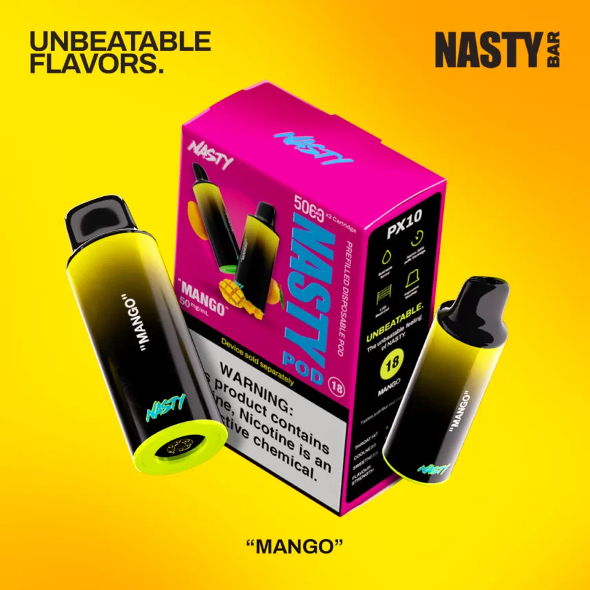 RECHARGE NASTY 5000 PUFFS MANGO