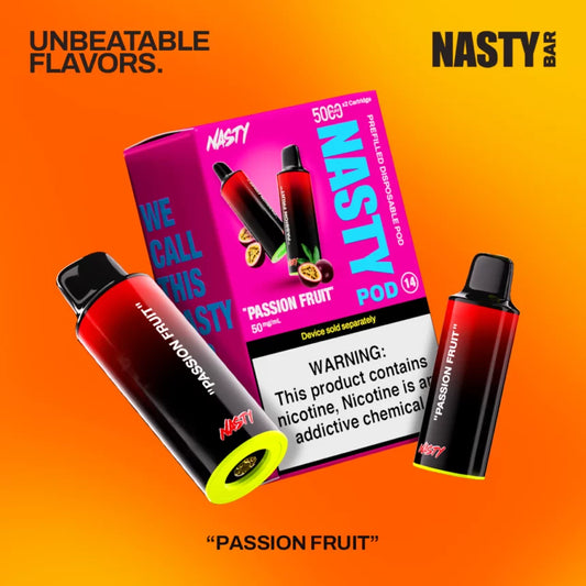 RECHARGE NASTY 5000 PUFFS PASSION FRUIT