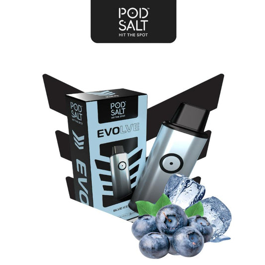 RECHARGE POD SALT EVOLVE 5000 PUFFS BLUE ICE