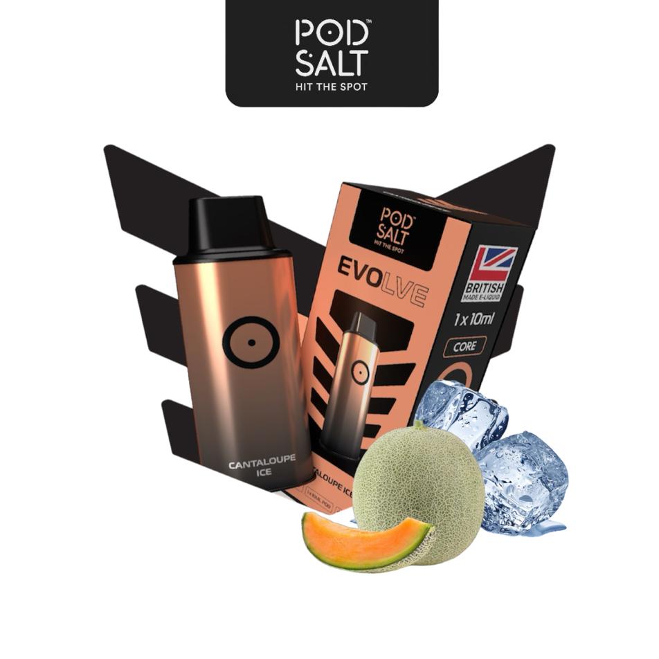 RECHARGE POD SALT EVOLVE 5000 PUFFS CANTALOUPE ICE