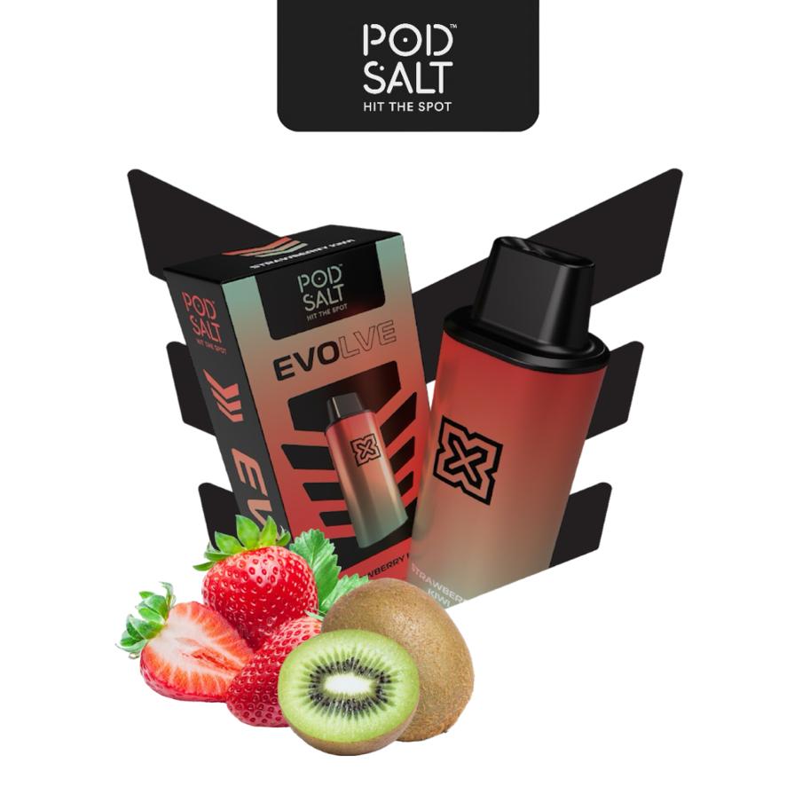 RECHARGE POD SALT EVOLVE 5000 PUFFS STRAWBERRY KIWI