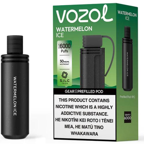 RECHARGE VOZOL GEAR S 6000 5% WATERMELON ICE