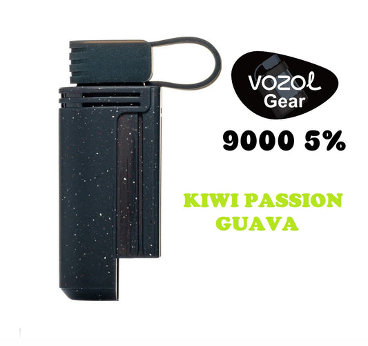 RECHARGE VOZOL GEAR S 9000 5% KIWI PASSION GUAVA