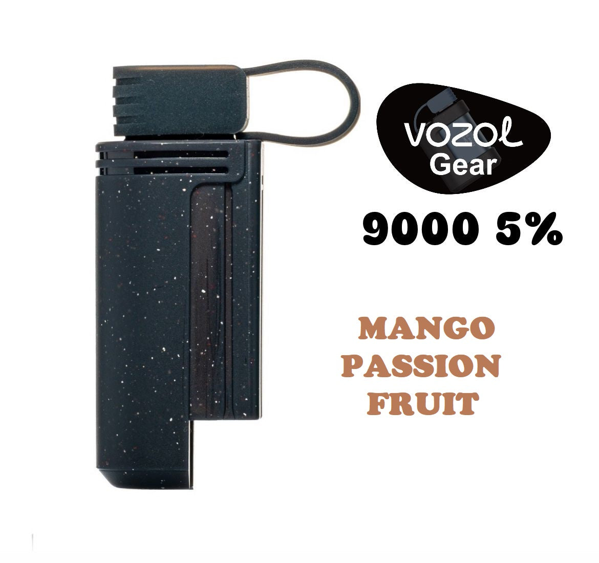 RECHARGE VOZOL GEAR S 9000 5% MANGO PASSION FRUIT